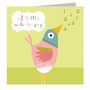 Note To Say Birdie Card, thumbnail 2 of 5