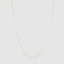 Richmond Freshwater Round Pearl And Gold Necklace, thumbnail 2 of 2