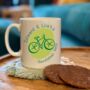 Personalised Cyclist Dad Mug, thumbnail 1 of 2