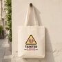 Tainted Love Music Warning Sign Print, thumbnail 6 of 6