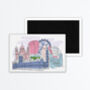 London Landmarks Souvenir Magnet, thumbnail 2 of 2