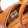 Eloise Mini Bowling Bag Tan, thumbnail 5 of 6