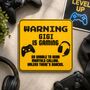 Persoanlised Gaming Sign, thumbnail 1 of 3