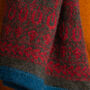 Unisex Knitted Lambswool Scarf Inspired By Nature, thumbnail 4 of 8