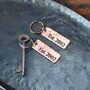 22nd Anniversary Solid Copper Key Ring Gift, thumbnail 8 of 12