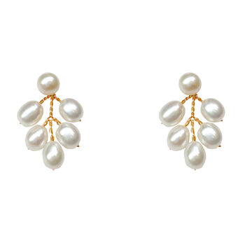 Kensington Grande Pearl Earrings, 5 of 5