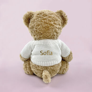 Personalised Big Brother Or Sister Teddy Bear, 4 of 7