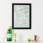 Personalised Scratch Off UK Gin Distilleries Print, thumbnail 7 of 11
