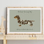 Personalised Dachshund Print, thumbnail 12 of 12