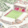 Motherwell Fc Fir Park Stadium Art Print, thumbnail 2 of 3