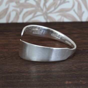 Vintage Vines Butter Knife Bangle, 4 of 5