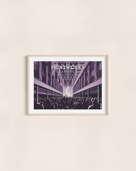 Printworks London Travel Poster Art Print, 2 of 8