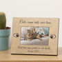 Paw Prints On Our Hearts Cat Photo Frame, thumbnail 2 of 2