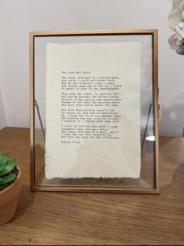 A5 Personalised Custom Vintage 20th Century Typewriter Print, 3 of 6