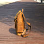 Top Zip Open Genuine Leather Backpack, thumbnail 7 of 9