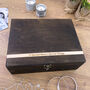 Veneer Personalised Wooden Jewellery Box, thumbnail 2 of 12