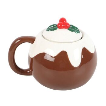 Christmas Pudding Shaped Mug, 2 of 5