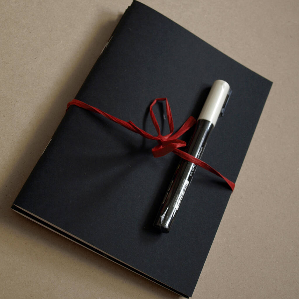 Chalkboard Cover Sketchbook And Pen Set Of Three By Artful Kids