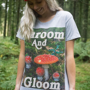 Shroom And Gloom Women's Slogan T Shirt, 2 of 6