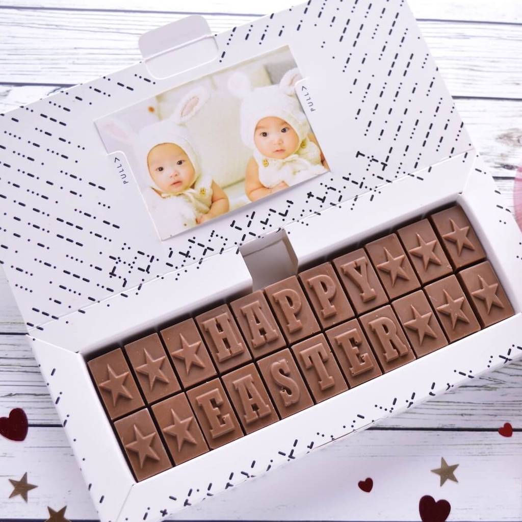 chocolate easter gift by morse toad