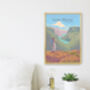 Gros Morne National Park Canada Travel Poster Art Print, thumbnail 2 of 8