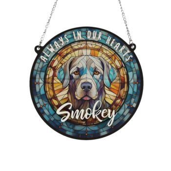 Labrador Silver Memorial Suncatcher, 2 of 6