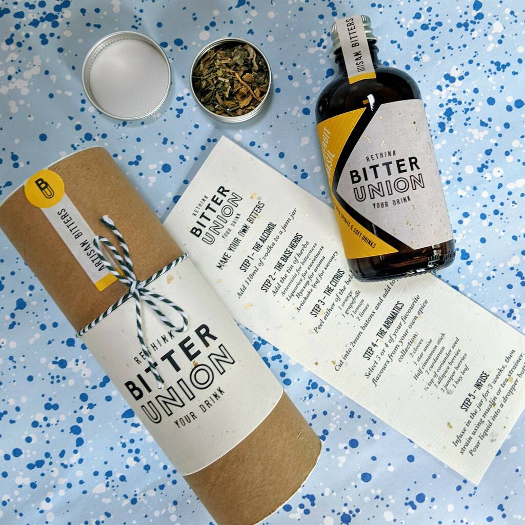 Grapefruit Cocktail Bitters Gift Set By Bitter Union