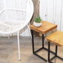 Bamboo Tub Chair Choose White Or Natural, thumbnail 10 of 12
