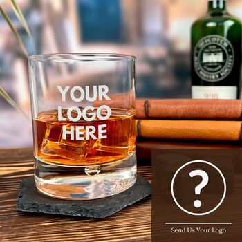 Personalised Whisky Glass W/ Miniature Whisky, 12 of 12