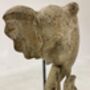 Wooden Carved Elephant Sculpture, thumbnail 1 of 2