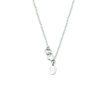 Sterling Silver Eternity Circle Necklace, 7 of 11