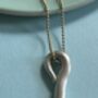 Infinity Silver Loop Pendant, thumbnail 3 of 4