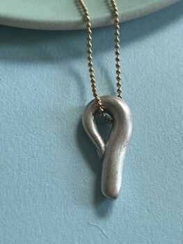 Infinity Silver Loop Pendant, 3 of 4