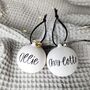 Personalised Christmas Bauble. Christmas Decorations, thumbnail 4 of 8