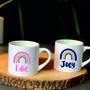 Personalised Kids Rainbow Mini Mug, thumbnail 1 of 2