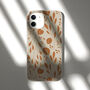 Orange Leaves Eco Friendly, Biodegradable Phone Case, thumbnail 8 of 8