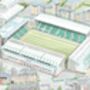 Hibernian Fc Easter Road Stadium Art Print, thumbnail 2 of 3