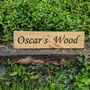 Personalised Vintage Wooden Garden Signs, thumbnail 6 of 6