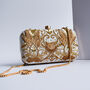 Agra Ivory Embellished Clutch, thumbnail 1 of 4