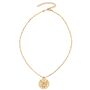 Zodiac Taurus Gold Chain And Charm Set, thumbnail 2 of 2