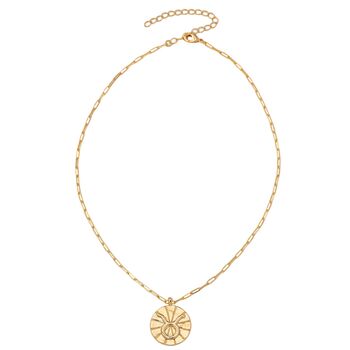 Zodiac Taurus Gold Chain And Charm Set, 2 of 2