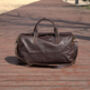 Large Genuine Leather Holdall, thumbnail 1 of 12