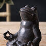 Zen Yoga Frog Ornament, thumbnail 4 of 4