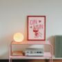 Cin Cin Wall Art Print Happy Hour Kitchen Disco, thumbnail 8 of 8