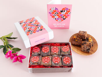 Queen Of Hearts' Luxury Brownie Gift, 4 of 4