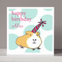 Personalised Guinea Pig Girl Or Boy's Birthday Card, thumbnail 1 of 3