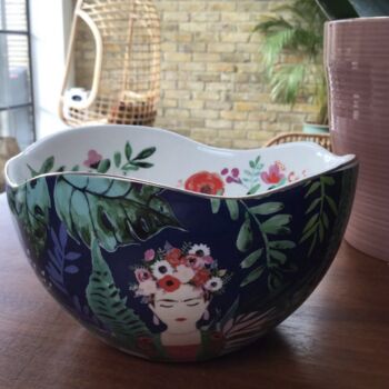 Frida Kahlo Botanical Giftboxed Bowl, 6 of 8
