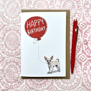 Chihuahua Dog Birthday Card, 5 of 6