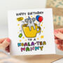 'Koala Tea Nanny' Birthday Card, thumbnail 1 of 2