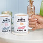 Personalised Funny 'The Party Don't Start' Croc Shoe Mug, thumbnail 2 of 6